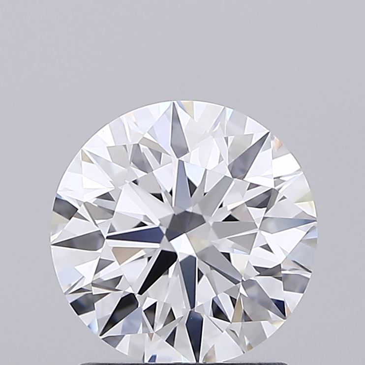 1.54 Carat Round Shaped, Ideal Cut, D Color, FL Clarity, IGI Certified Lab Grown Diamond