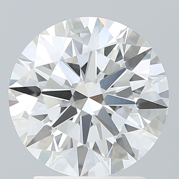 2.38 Carat Round Shaped, Ideal Cut, F Color, VS1 Clarity, IGI Certified Lab Grown Diamond