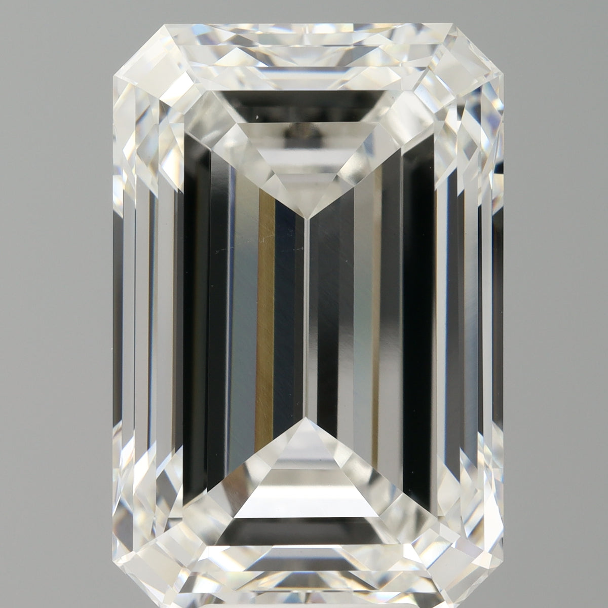 10.03 Carat Emerald Shaped, Ideal Cut, F Color, VVS2 Clarity, IGI Certified Lab Grown Diamond