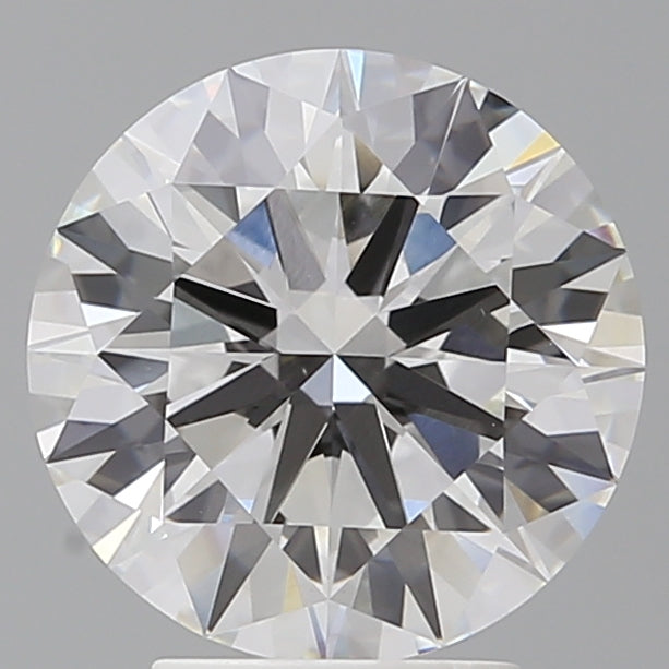 3.60 Carat Round Shaped, Ideal Cut, F Color, VVS2 Clarity, IGI Certified Lab Grown Diamond