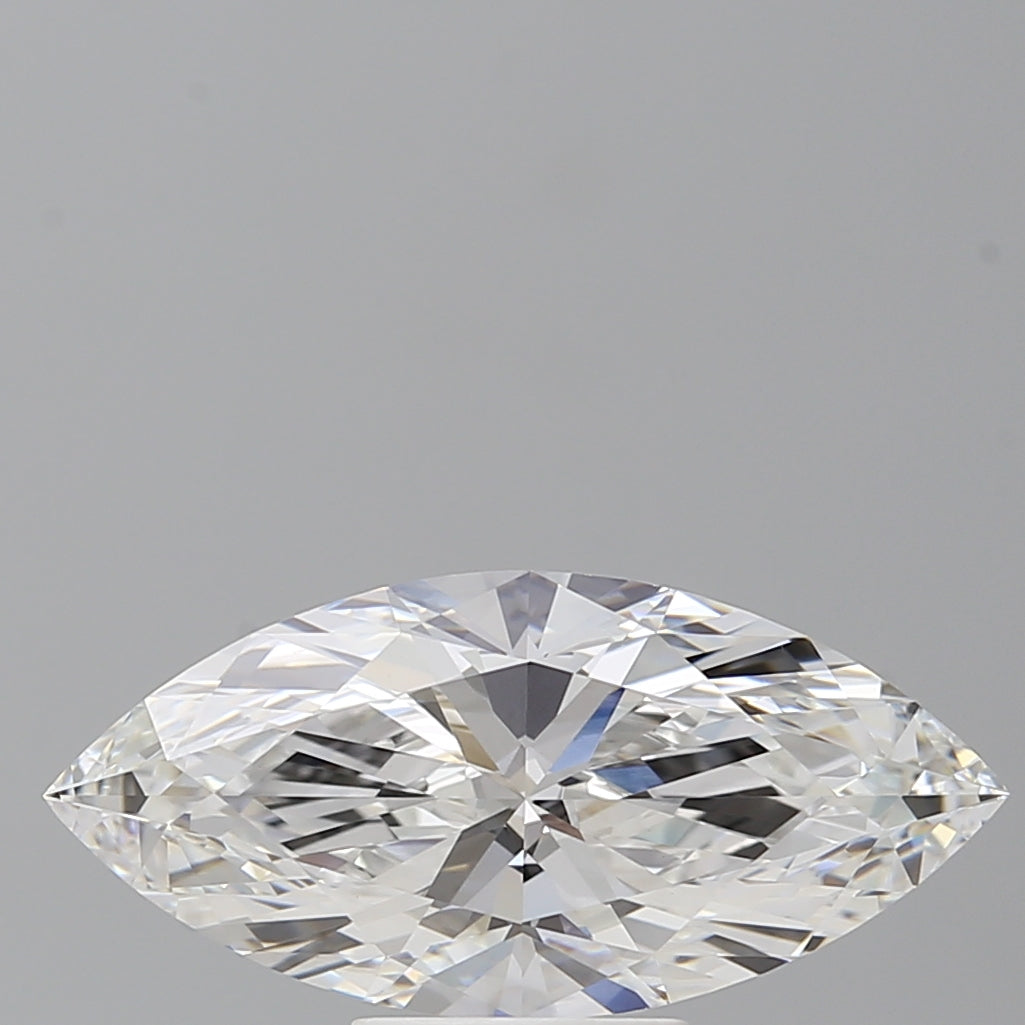 3.52 Carat Marquise Shaped, Ideal Cut, E Color, VVS2 Clarity, IGI Certified Lab Grown Diamond