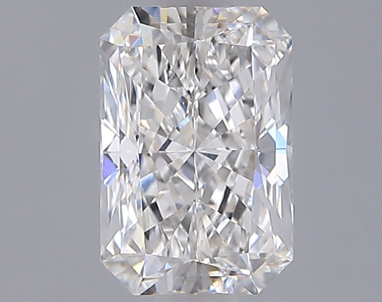 1.50 Carat Radiant Shaped, Excellent Cut, E Color, VVS2 Clarity, IGI Certified Lab Grown Diamond