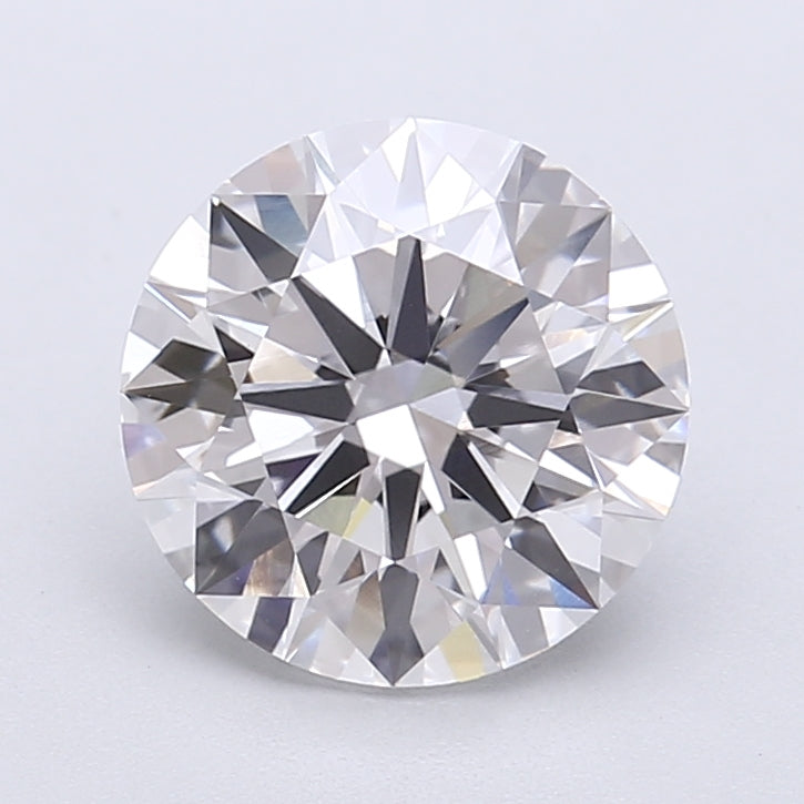 2.50 Carat Round Shaped, Ideal Cut, E Color, VVS2 Clarity, IGI Certified Lab Grown Diamond