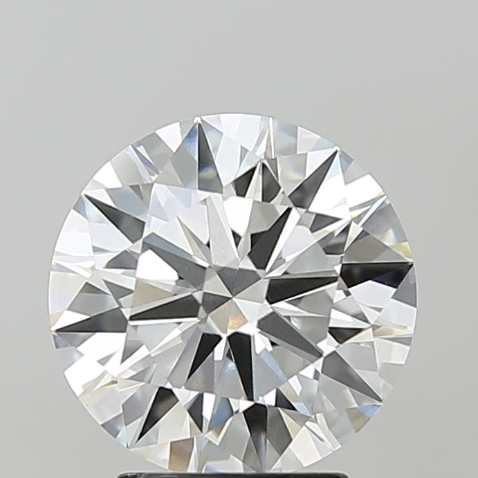 3.02 Carat Round Shaped, Ideal Cut, F Color, VVS2 Clarity, IGI Certified Lab Grown Diamond