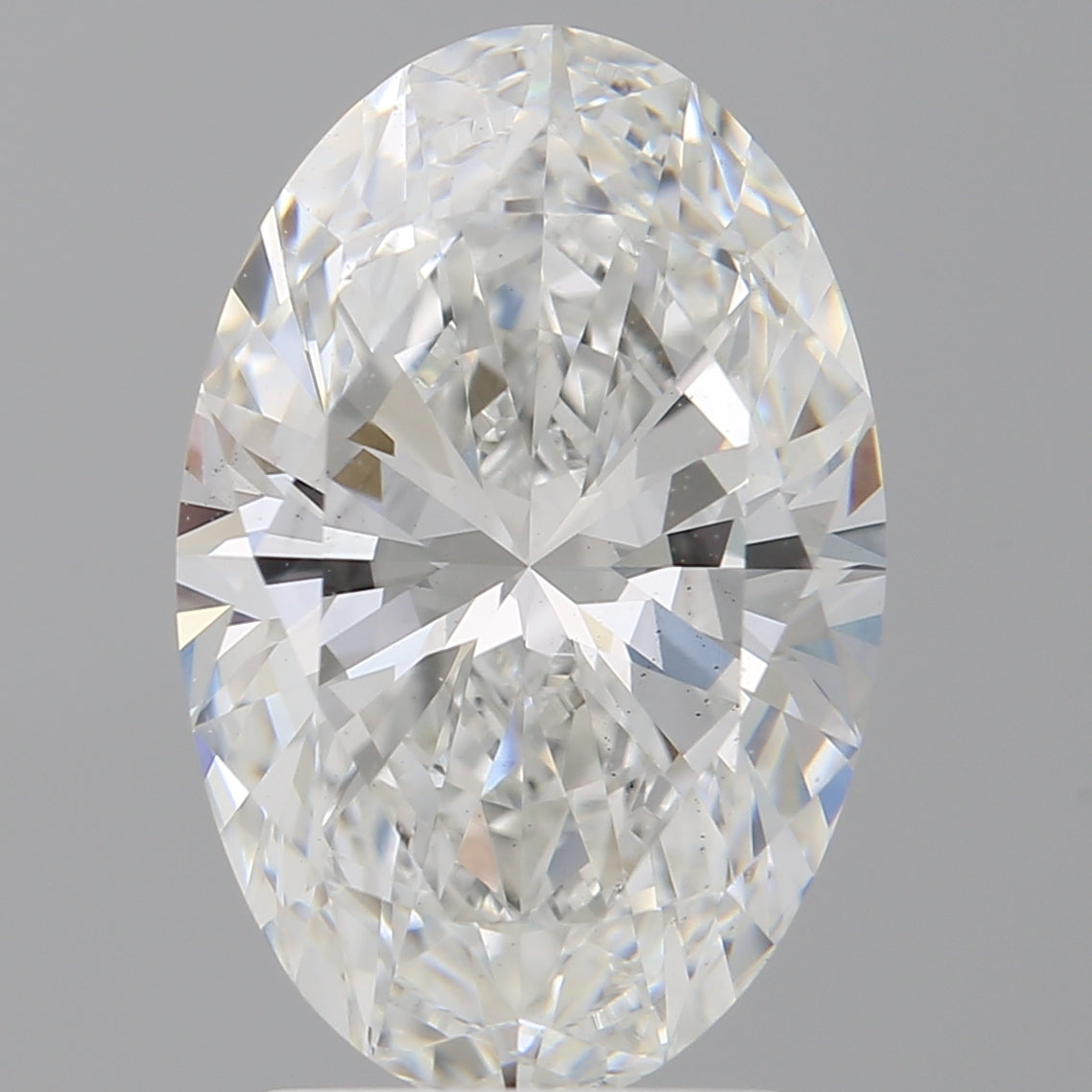 3.05 Carat Oval Shaped, Ideal Cut, E Color, VS2 Clarity, IGI Certified Lab Grown Diamond