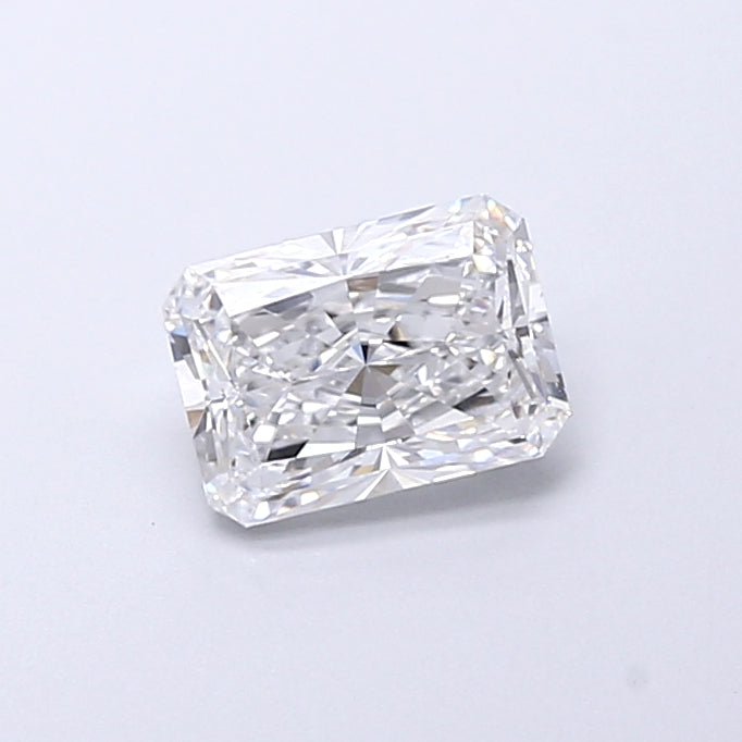 1.20 Carat Radiant Shaped, Very Good Cut, D Color, VVS1 Clarity, IGI Certified Lab Grown Diamond