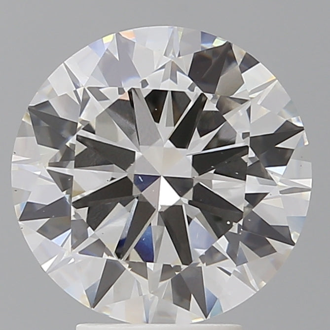 4.51 Carat Round Shaped, Excellent Cut, F Color, VS1 Clarity, IGI Certified Lab Grown Diamond