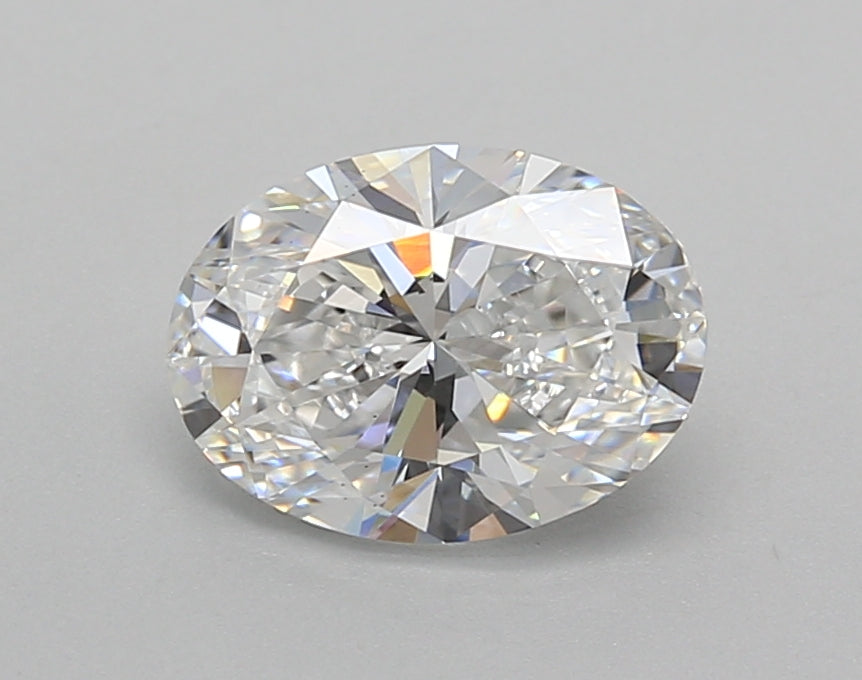 1.40 Carat Oval Shaped, Very Good Cut, D Color, VS1 Clarity, IGI Certified Lab Grown Diamond