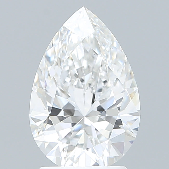2.29 Carat Pear Shaped, Ideal Cut, E Color, VS1 Clarity, IGI Certified Lab Grown Diamond