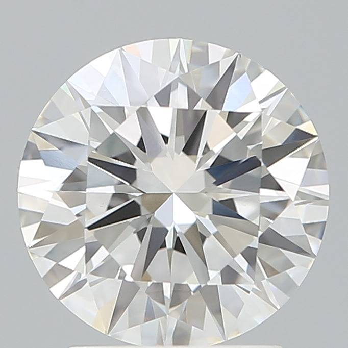 2.27 Carat Round Shaped, Ideal Cut, F Color, VVS2 Clarity, IGI Certified Lab Grown Diamond