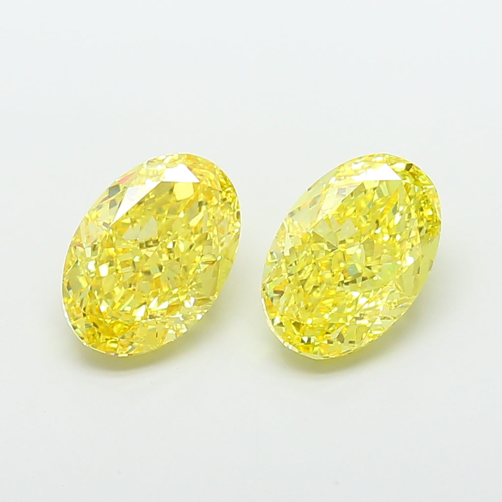 4.47 Carat Oval Shaped, Excellent Cut, VVS2 Clarity, IGI Certified Lab Grown Diamond