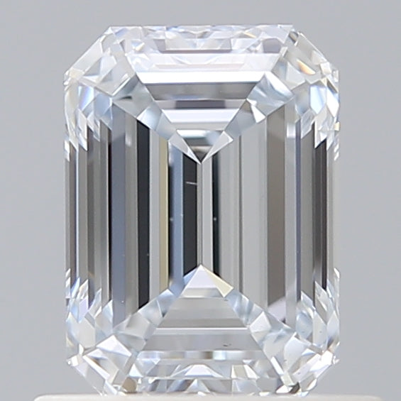 0.91 Carat Emerald Shaped, Ideal Cut, G Color, VS2 Clarity, IGI Certified Lab Grown Diamond