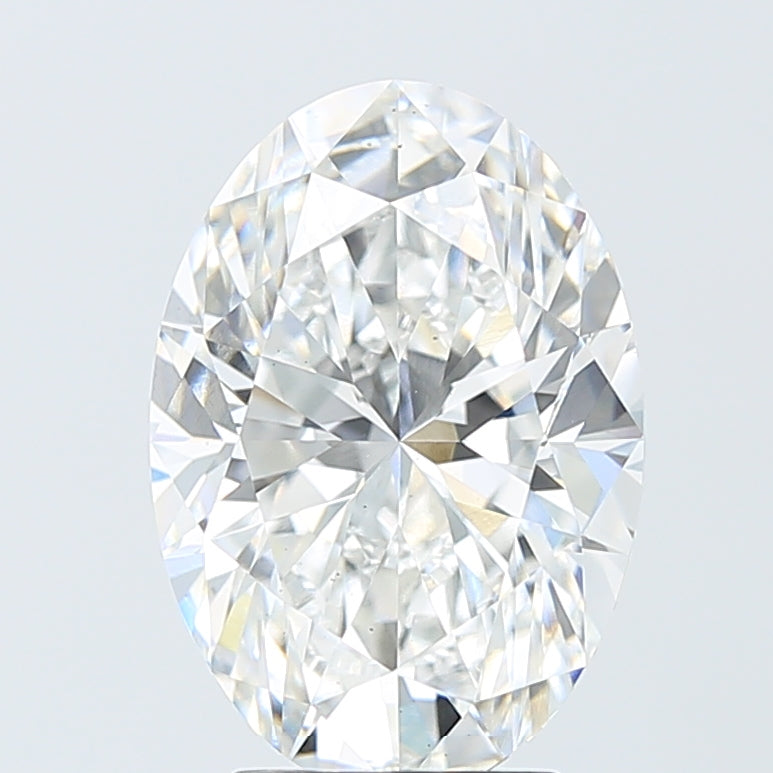 4.07 Carat Oval Shaped, Excellent Cut, E Color, VS2 Clarity, IGI Certified Lab Grown Diamond