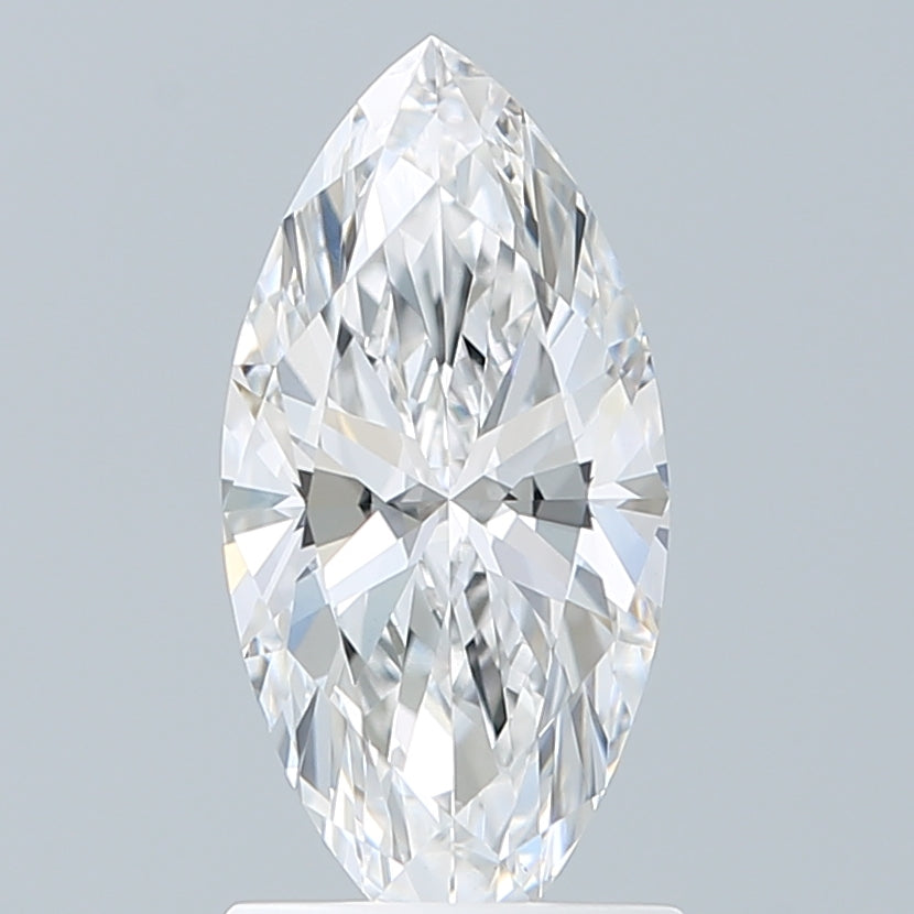 1.29 Carat Marquise Shaped, Ideal Cut, E Color, VS1 Clarity, IGI Certified Lab Grown Diamond
