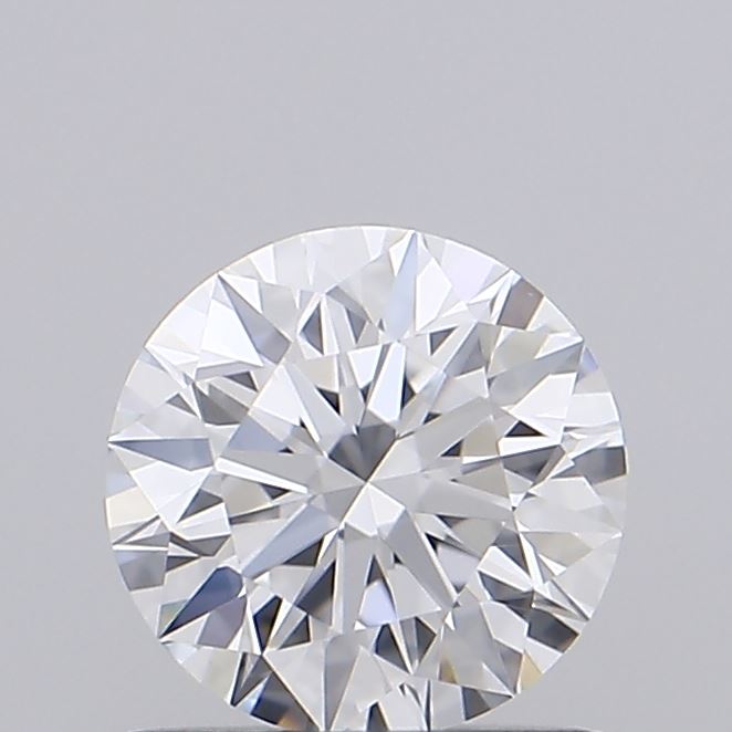 0.52 Carat Round Shaped, Ideal Cut, D Color, VVS2 Clarity, IGI Certified Lab Grown Diamond