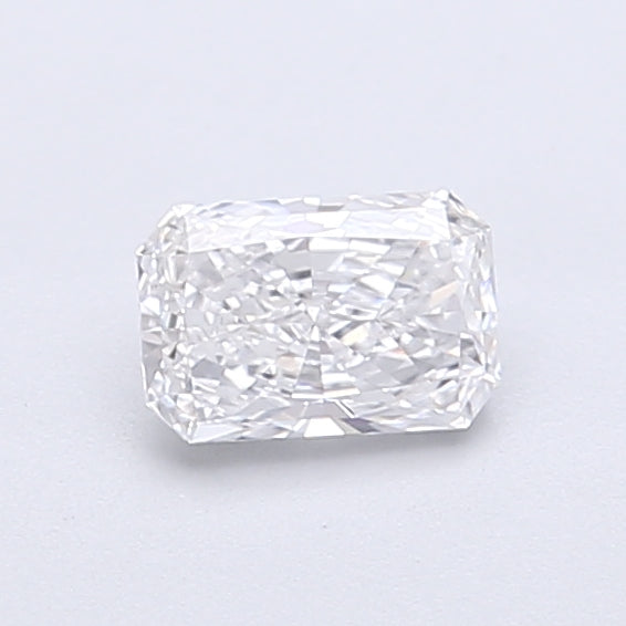 0.42 Carat Radiant Shaped, Very Good Cut, D Color, VVS1 Clarity, IGI Certified Lab Grown Diamond