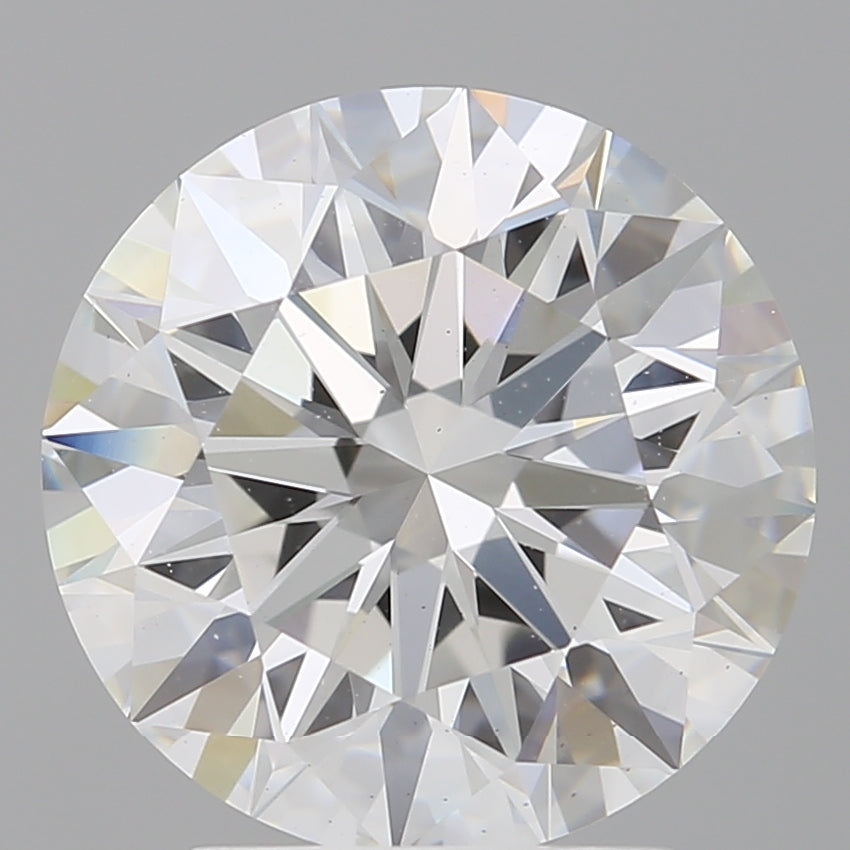3.10 Carat Round Shaped, Ideal Cut, E Color, VS1 Clarity, IGI Certified Lab Grown Diamond