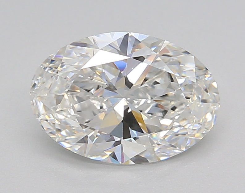 1.52 Carat Oval Shaped, Ideal Cut, E Color, VVS2 Clarity, IGI Certified Lab Grown Diamond