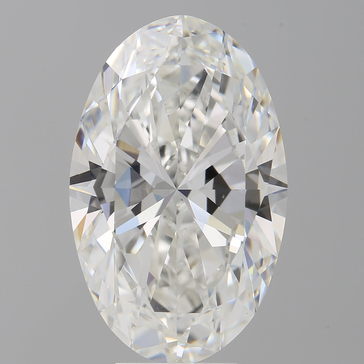 7.09 Carat Oval Shaped, Ideal Cut, F Color, VVS2 Clarity, IGI Certified Lab Grown Diamond