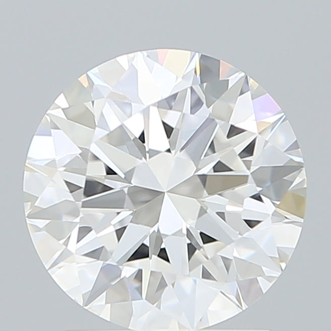 2.03 Carat Round Shaped, Excellent Cut, E Color, VVS2 Clarity, IGI Certified Lab Grown Diamond