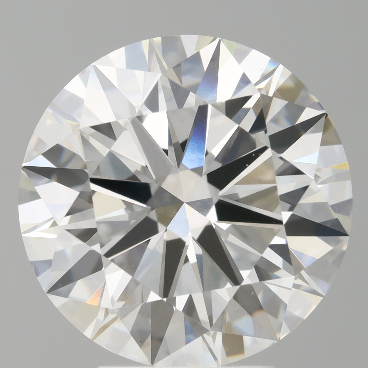 5.06 Carat Round Shaped, Ideal Cut, F Color, VVS2 Clarity, IGI Certified Lab Grown Diamond