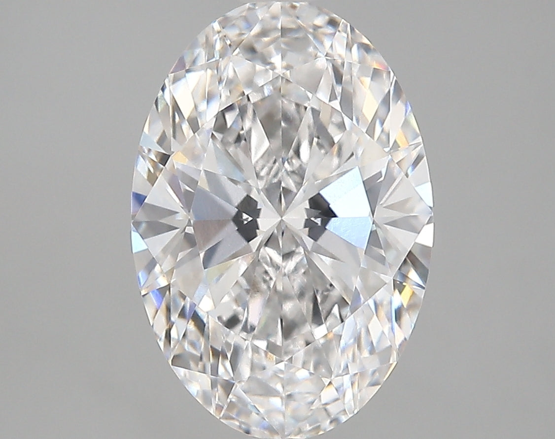 4.00 Carat Oval Shaped, Very Good Cut, E Color, VVS1 Clarity, IGI Certified Lab Grown Diamond