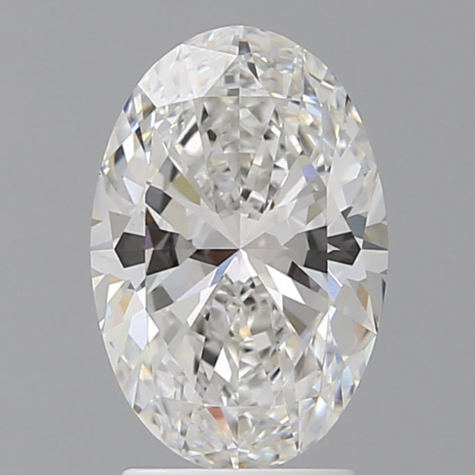 2.55 Carat Oval Shaped, Ideal Cut, E Color, VVS2 Clarity, IGI Certified Lab Grown Diamond