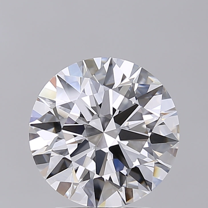 3.02 Carat Round Shaped, Ideal Cut, E Color, VVS2 Clarity, IGI Certified Lab Grown Diamond