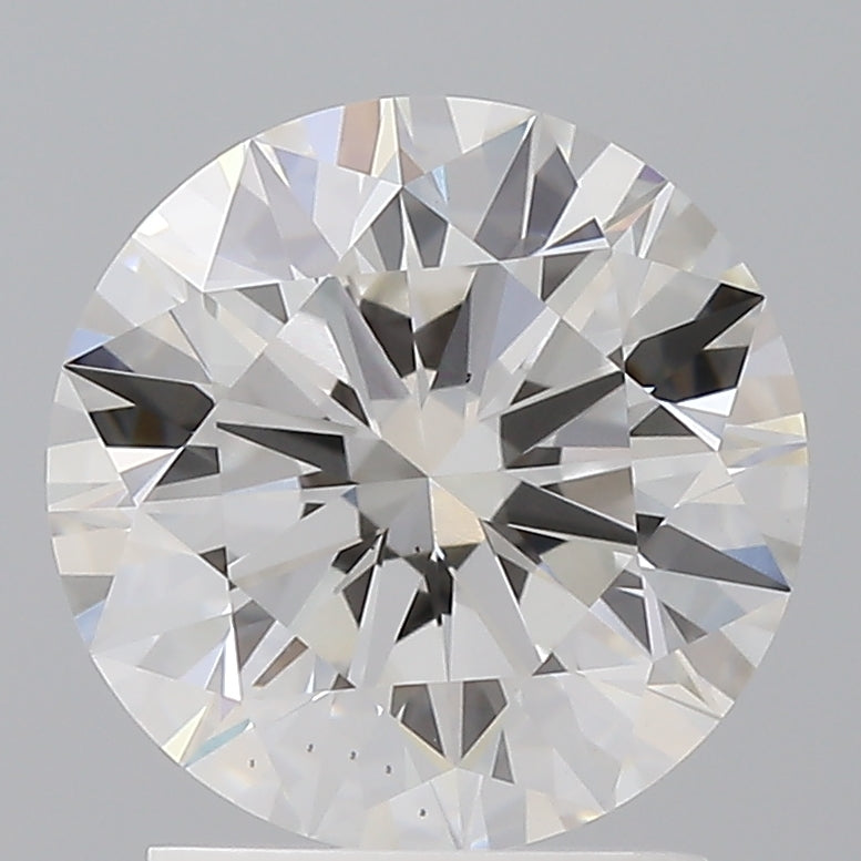 2.04 Carat Round Shaped, Ideal Cut, F Color, VS1 Clarity, IGI Certified Lab Grown Diamond
