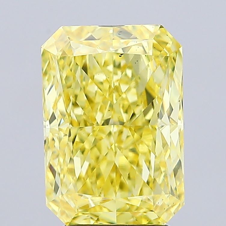 3.56 Carat Radiant Shaped, Excellent Cut, VS2 Clarity, IGI Certified Lab Grown Diamond