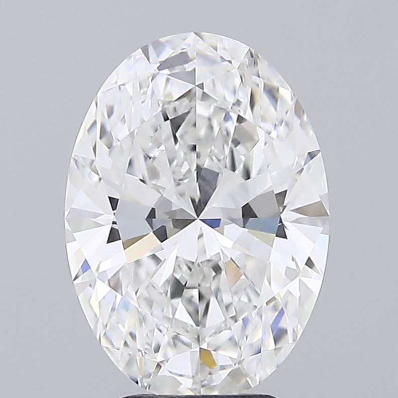 4.01 Carat Oval Shaped, Ideal Cut, E Color, VVS1 Clarity, IGI Certified Lab Grown Diamond