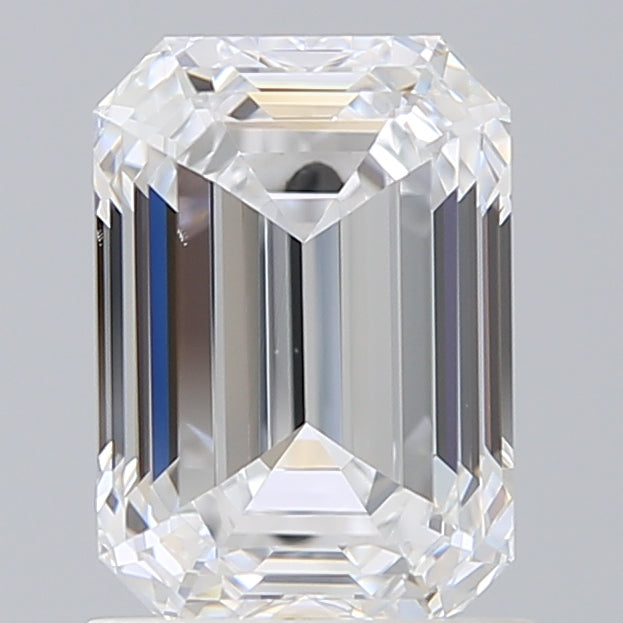 1.60 Carat Emerald Shaped, Ideal Cut, E Color, VS1 Clarity, IGI Certified Lab Grown Diamond