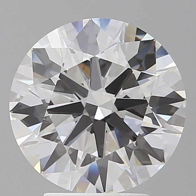 3.60 Carat Round Shaped, Ideal Cut, E Color, VVS2 Clarity, IGI Certified Lab Grown Diamond