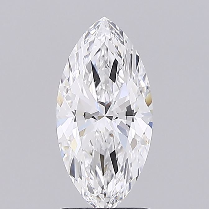 1.54 Carat Marquise Shaped, Ideal Cut, E Color, FL Clarity, IGI Certified Lab Grown Diamond