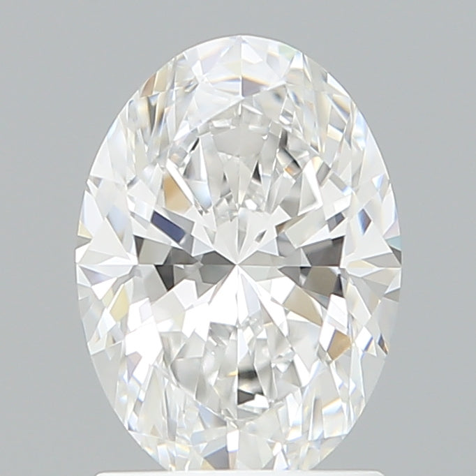 1.58 Carat Oval Shaped, Ideal Cut, E Color, VVS1 Clarity, IGI Certified Lab Grown Diamond