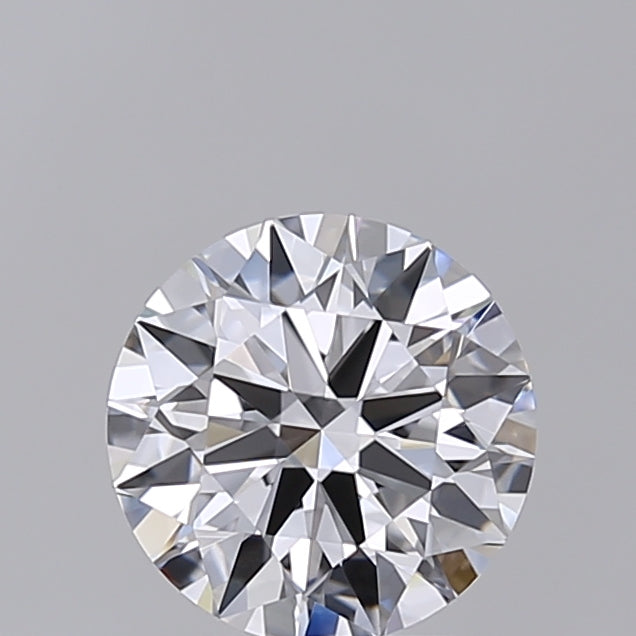 1.29 Carat Round Shaped, Ideal Cut, D Color, VVS2 Clarity, IGI Certified Lab Grown Diamond