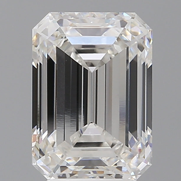 3.56 Carat Emerald Shaped, Ideal Cut, E Color, VVS2 Clarity, IGI Certified Lab Grown Diamond