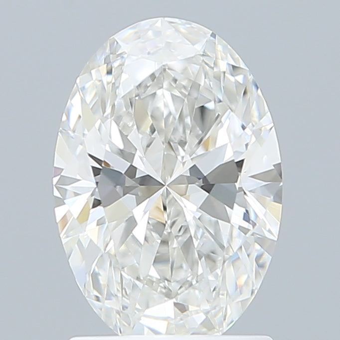 1.57 Carat Oval Shaped, Ideal Cut, F Color, VVS1 Clarity, IGI Certified Lab Grown Diamond