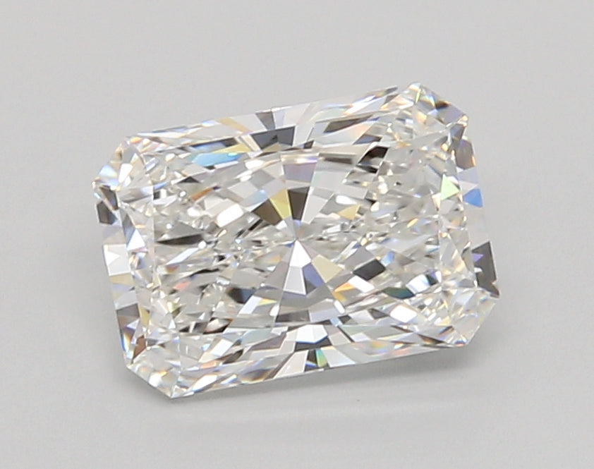 2.05 Carat Radiant Shaped, Ideal Cut, E Color, VVS1 Clarity, IGI Certified Lab Grown Diamond