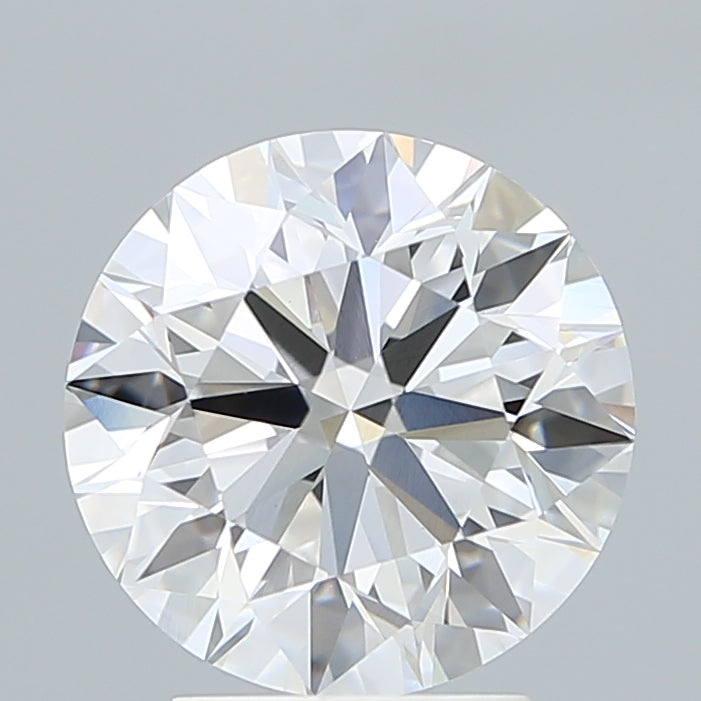 3.26 Carat Round Shaped, Excellent Cut, E Color, VVS2 Clarity, IGI Certified Lab Grown Diamond