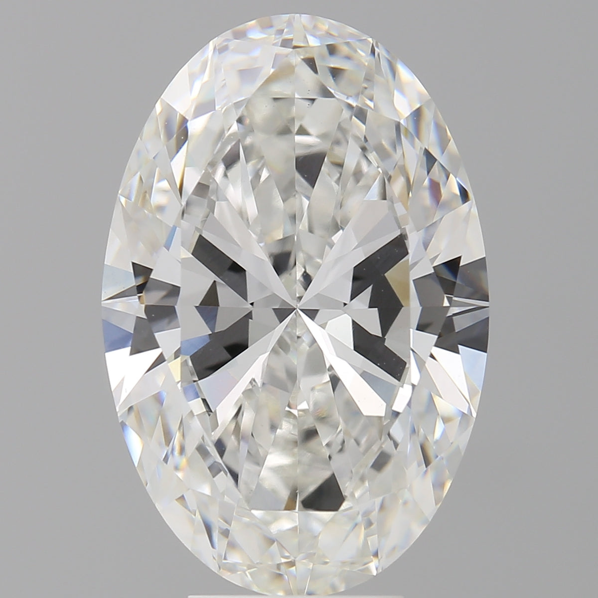 7.07 Carat Oval Shaped, Ideal Cut, F Color, VVS2 Clarity, IGI Certified Lab Grown Diamond