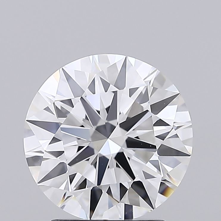 2.31 Carat Round Shaped, Ideal Cut, D Color, VVS1 Clarity, IGI Certified Lab Grown Diamond
