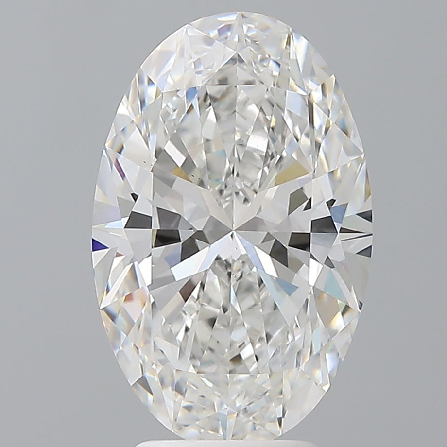 4.10 Carat Oval Shaped, Ideal Cut, E Color, VS1 Clarity, IGI Certified Lab Grown Diamond