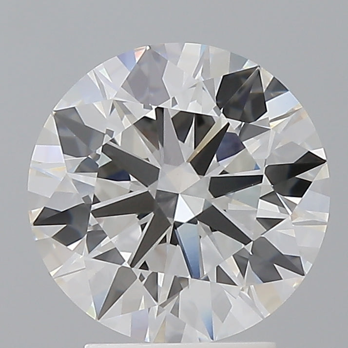 3.07 Carat Round Shaped, Ideal Cut, E Color, VVS2 Clarity, IGI Certified Lab Grown Diamond