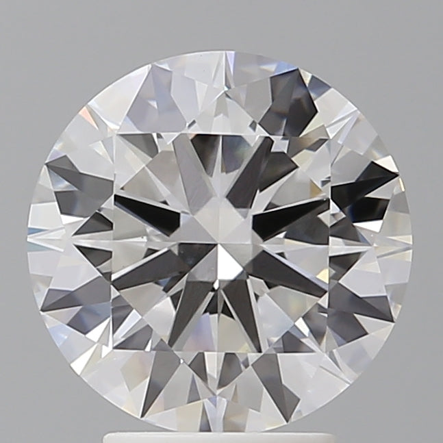3.55 Carat Round Shaped, Excellent Cut, F Color, VVS2 Clarity, IGI Certified Lab Grown Diamond
