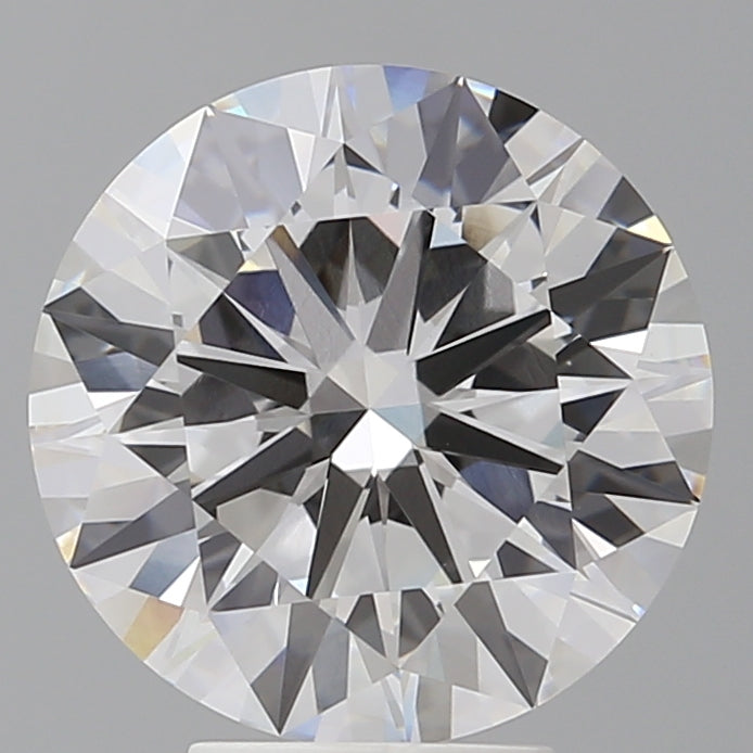 5.03 Carat Round Shaped, Ideal Cut, F Color, VS1 Clarity, IGI Certified Lab Grown Diamond