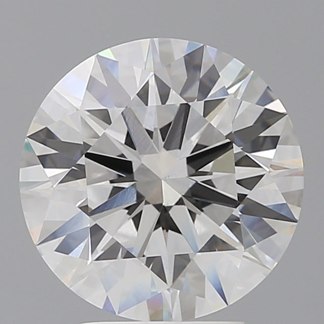 4.09 Carat Round Shaped, Ideal Cut, E Color, VVS2 Clarity, IGI Certified Lab Grown Diamond