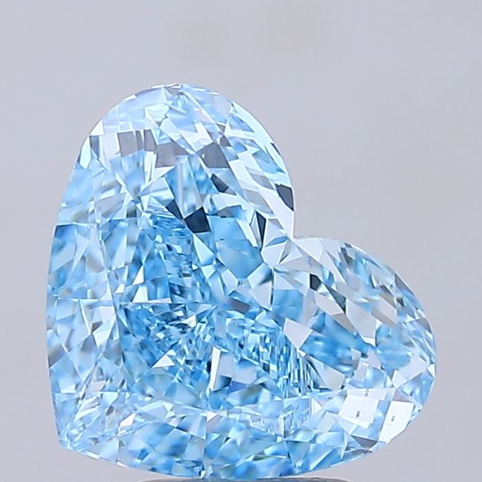 5.01 Carat Heart Shaped, Excellent Cut, VS1 Clarity, IGI Certified Lab Grown Diamond