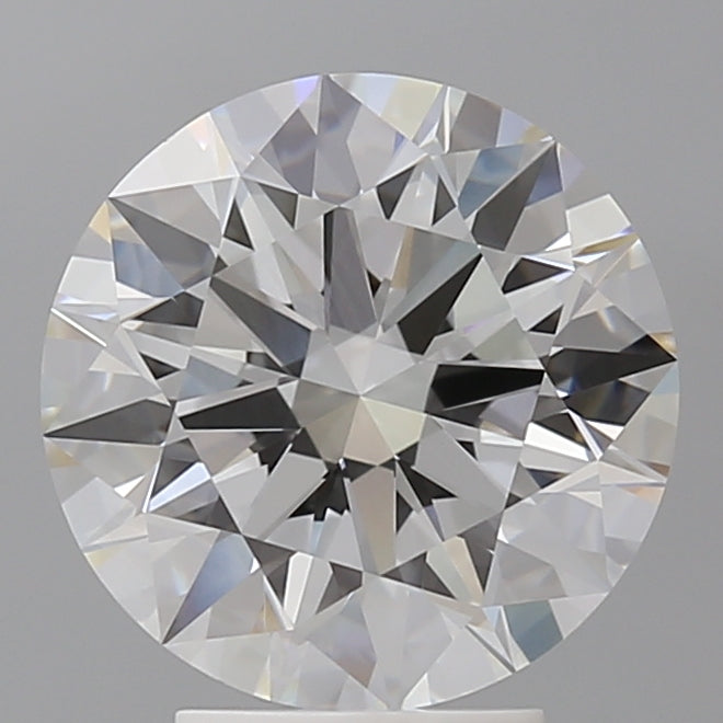 4.09 Carat Round Shaped, Ideal Cut, E Color, VVS2 Clarity, IGI Certified Lab Grown Diamond