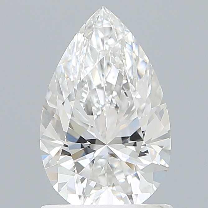 1.22 Carat Pear Shaped, Excellent Cut, E Color, VS1 Clarity, IGI Certified Lab Grown Diamond
